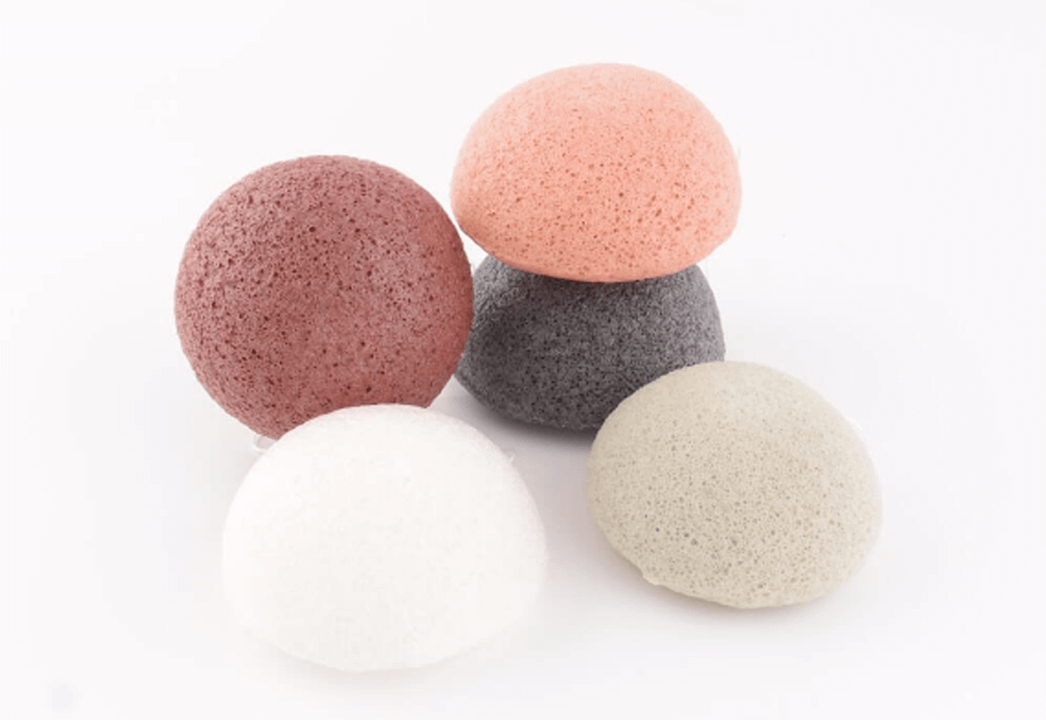 Kuu Konjac,Sponge With French Green Clay,ฟองน้ำ,ใยบุก,ธรรมชาติ,สำหรับทุกสภาพผิว,ผิวกาย,สูตรโคลนเขียว