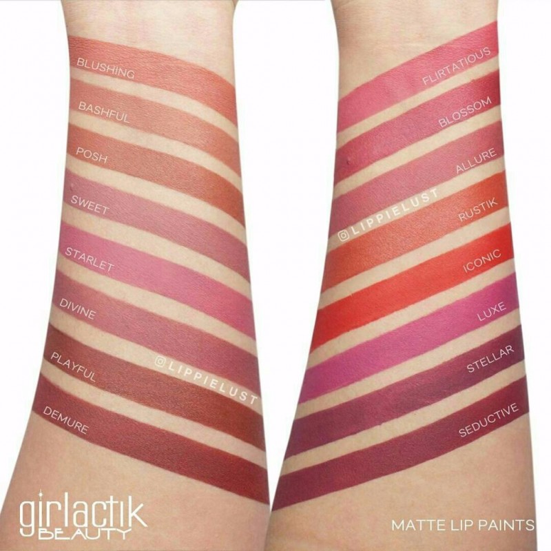 Girlactik,Matte Lip Paint,Blushing,ลิปจิ้มจุ่ม,Girlactik,Metallic Lip Paint,Sahara,ลิปจิ้มจุ่ม,เมทัลลิค,,Posh,ลิปจิ้มจุ่ม,girlactik matte lip paint, girlactik ราคา, girlactik matte lip paint รีวิว, girlactik matte lip paint ซื้อที่ไหน, girlactik รีวิว, girlactik matte lip paint พร้อมส่ง, girlactik matte lip paint sweet, girlactik matte lip paint ราคา, girlactik la creme lipstick swatches, girlactik girlactik ขายลิป girlactik, girlactik 14k face glimmer, girlactik matte lip paint in demure