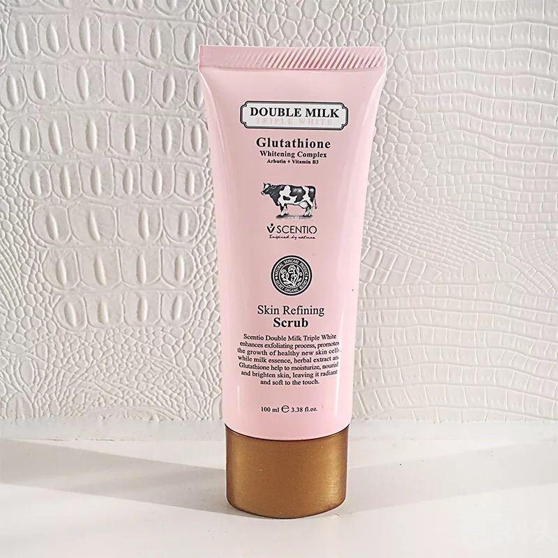 Scentio Double Milk Refining Scrub 100ml