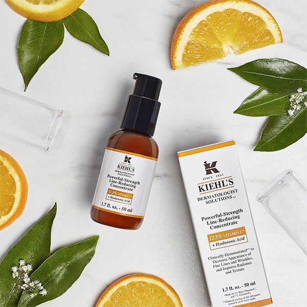 KIEHL'S,Powerful-Strengt,Line-Reducing Concentrate,เซรั่มวิตามินซี,Vit C Serum,ลดเลือนริ้วรอย,