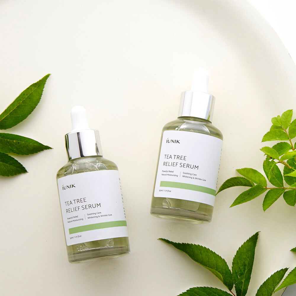 IUNIK Tea Tree Serum,iunik tea tree relief serum review,IUNIK เซรั่ม,unik รีวิว,เซรั่ม iunik,iunk ซื้อที่ไหน,iunik ราคา,iunik ดีไหม,