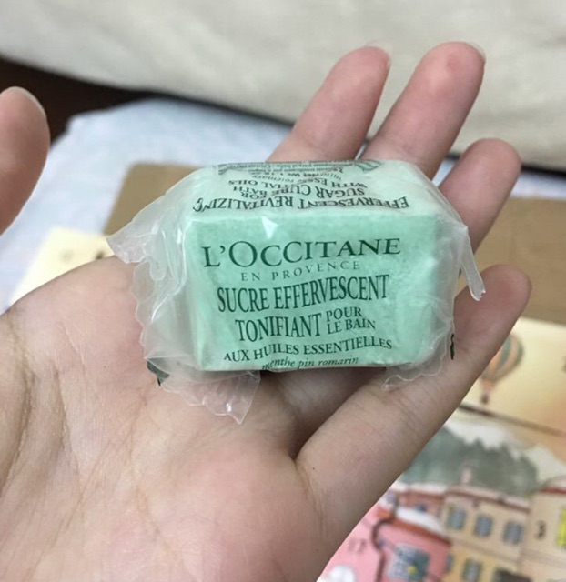 L'occitane Bath Sugar Cube ,L'occitane Bath Sugar Cube รีวิว ,L'occitane Bath Sugar Cube ราคา ,L'occitane Bath Sugar Cube ก้อนน้ำตาลสปาแช่เท้า ,