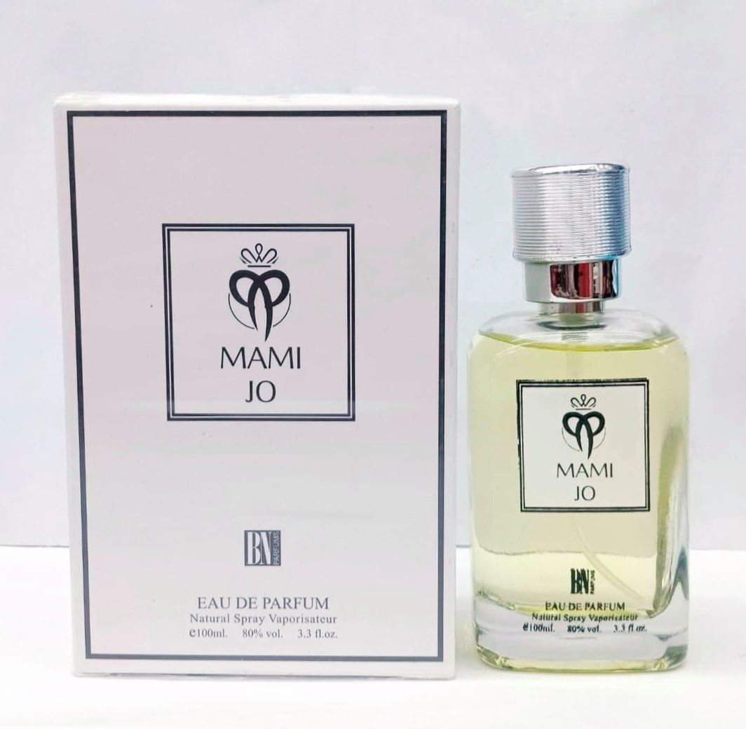 AllpeaU BN Parfums Mami Jo Eau De Parfum 100 ml หอมสดชื่นในแบบเฉพาะตัว หอมหรูหรา เพิ่มเสน่ห์ให้หญิงสาว หอมทันสมัย หอมแบบสาวสังคมยุคใหม่