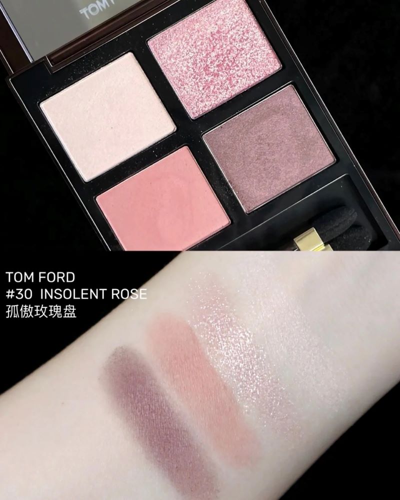 TOM FORD Eye Color Quad 10g #30 Insolent Rose , TOM FORD , อายแชโดว์ TOM FORD ,อายแชโดว์ TOM FORD ราคา , อายแชโดว์ TOM FORD รีวิว