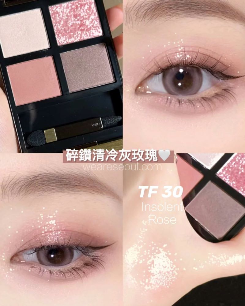 TOM FORD Eye Color Quad 10g #30 Insolent Rose , TOM FORD , อายแชโดว์ TOM FORD ,อายแชโดว์ TOM FORD ราคา , อายแชโดว์ TOM FORD รีวิว