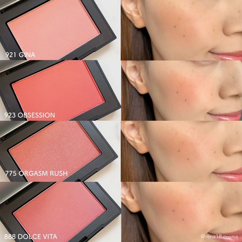 NARS Blush 2.5g #Orgasm Rush , NARS บลัช , NARS แก้ม , NARS Blush  ราคา , NARS Blush รีวิว , NARS Blush สีไหนสวย